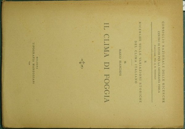 Il clima di Foggia | Immagine principale