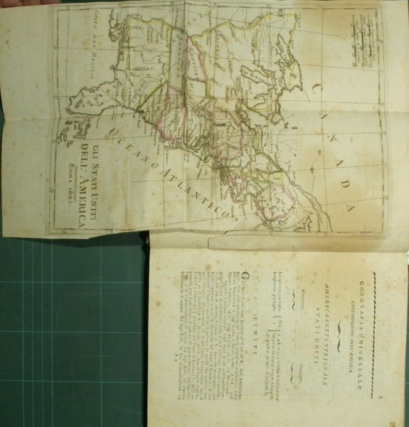 Nuova geografia universale antica e moderna, cosmografica, fisica, topografica, di …