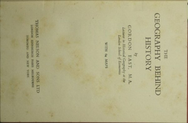 The geography behind history | Immagine principale