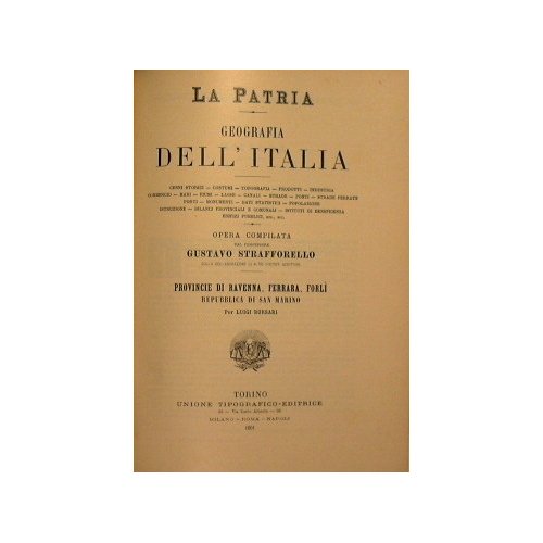 Provincia di Bologna unito a Provincie di Ravenna, Ferrara, Forlì …