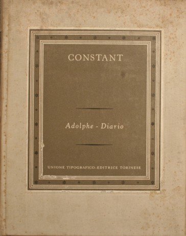 Adolphe - Diario