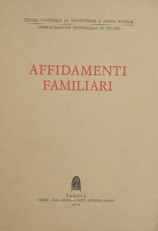 Affidamenti familiari