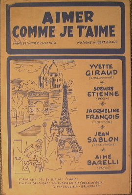 Aimer comme je t'aime