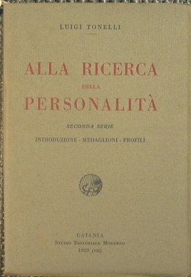 Alla ricerca della personalità