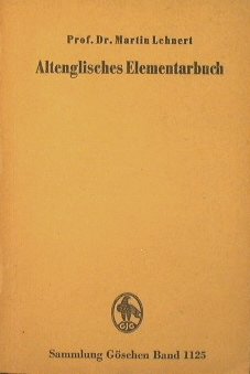Altenglisches elementarbuch