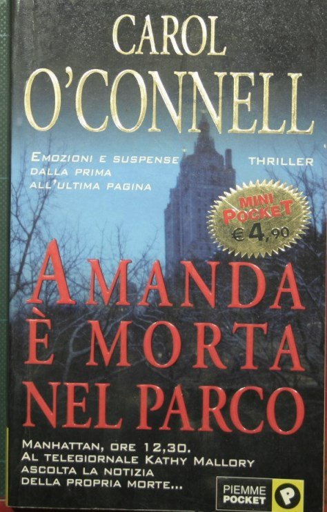 Amanda è morta nel parco