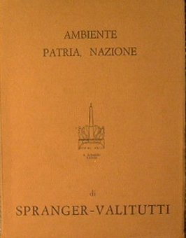 Ambiente, Patria, Nazione
