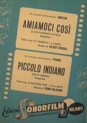 Amiamoci così ( il en faudrait si peu ) ( …