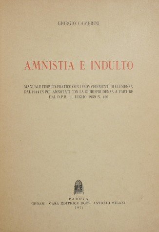 Amnistia e indulto