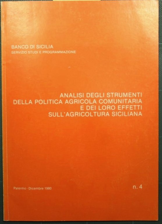 Analisi degli strumenti della politica agricola comunitaria e dei loro …