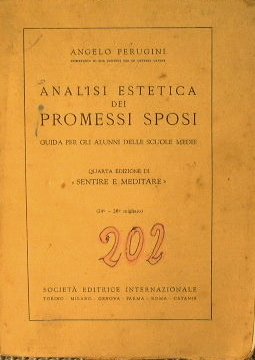 Analisi estetica dei Promessi sposi