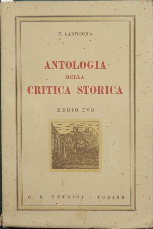 Antologia della critica storica | Immagine Gallery 2