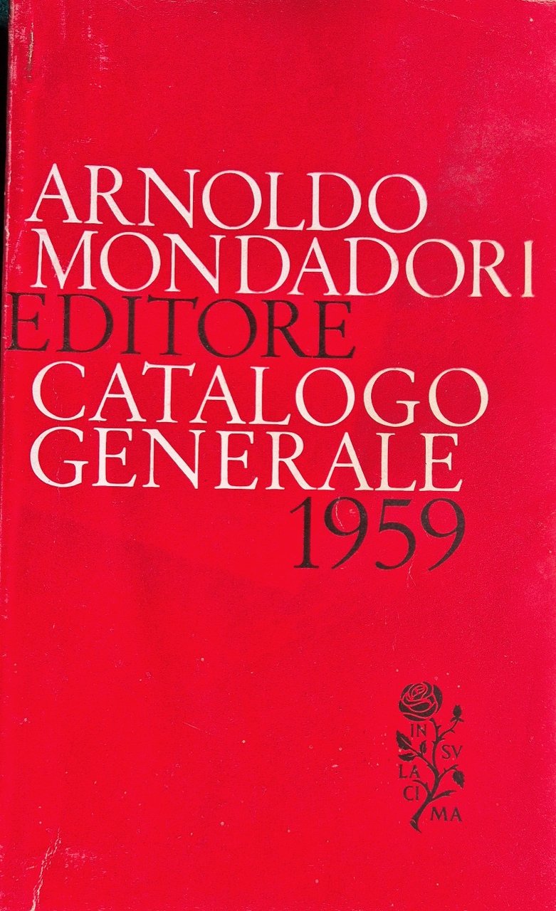 Arnoldo Mondadori Editore - Catalogo 1959 | Immagine principale