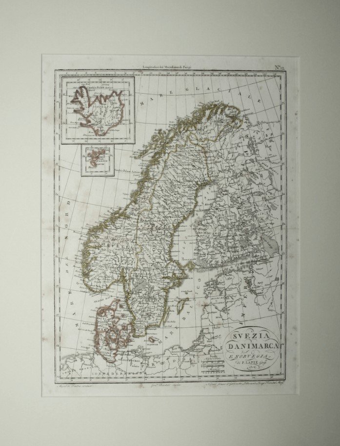 Atlante Universale portatile - Carta della Svezia e Danimarca di …
