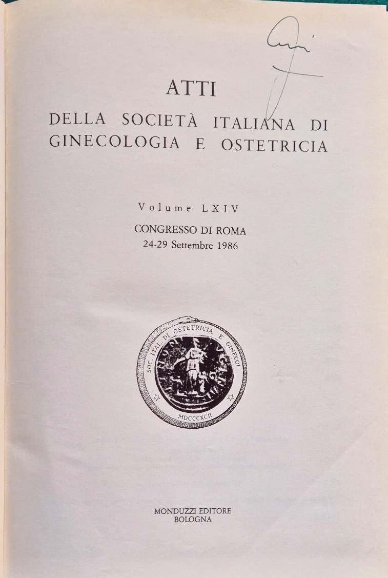 Atti della Società italiana di ginecologia e ostetricia - Vol. …