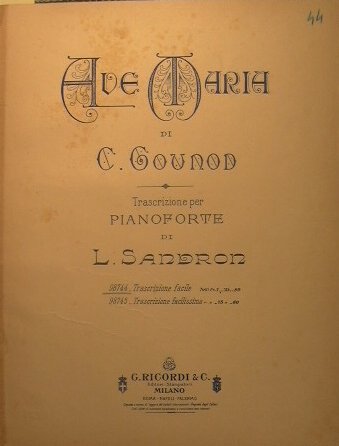 Ave Maria ( andante semplice )