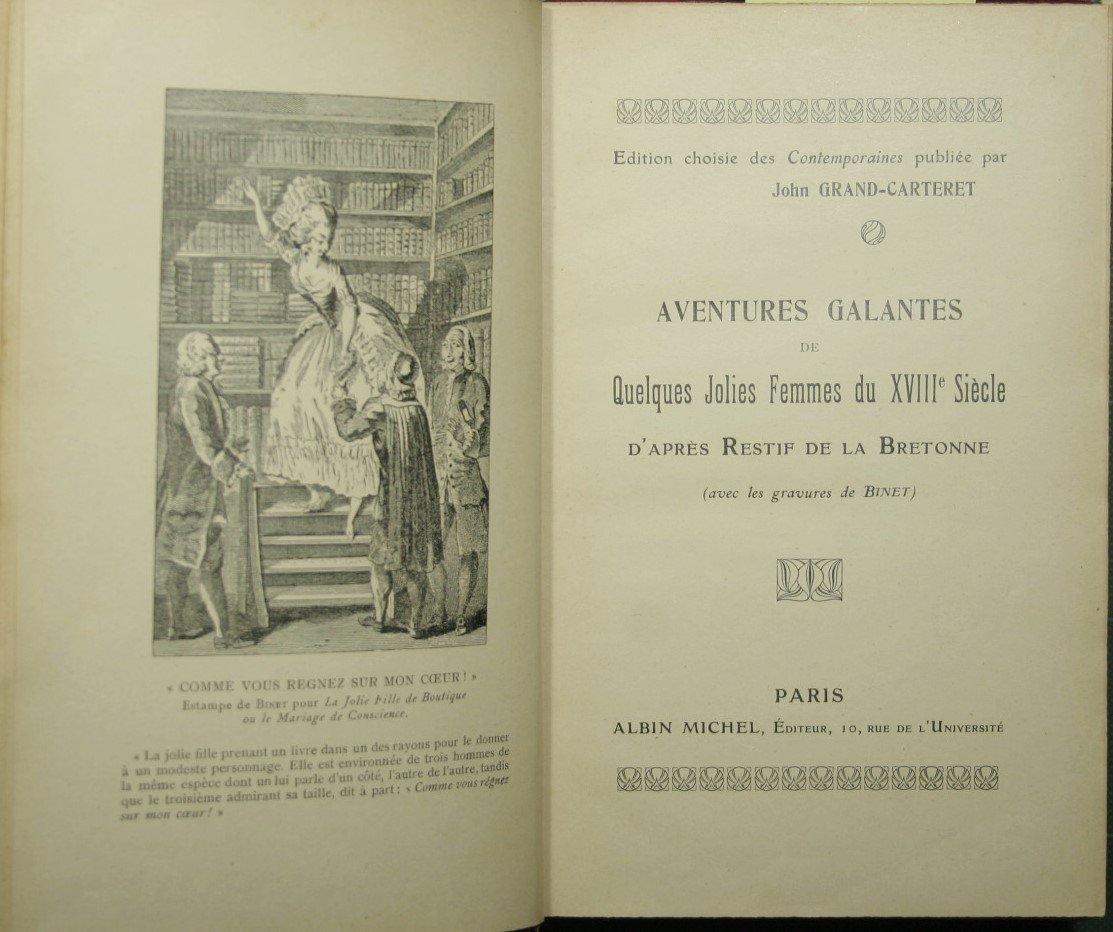 Aventures galantes de quelques jolie femmes du XVIII siecle