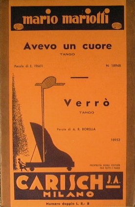 Avevo un cuore ( tango ) - Verrò ( tango …