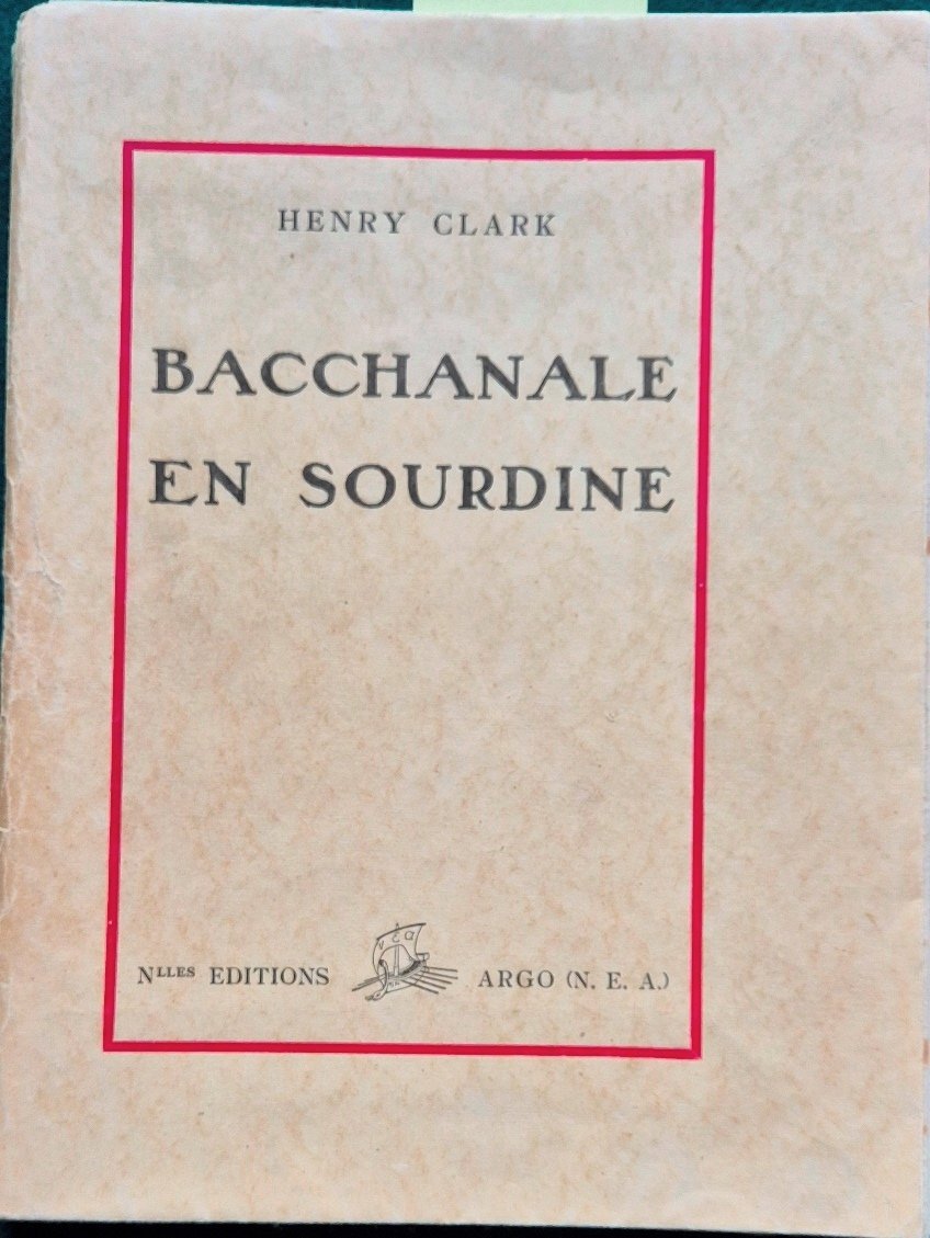Bacchanale en sourdine