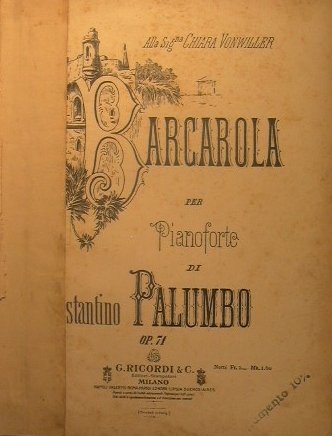 Barcarola ( andantino soave )