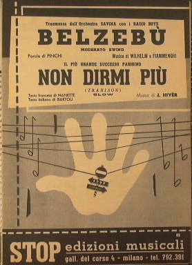 Belzebù - Non dirmi più + Consuelo - Rosita - …
