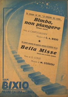 Bimba non piangere ( ritmo lento ) - Bella Misse …