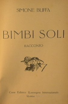 Bimbi soli