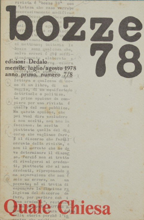 Bozze 78