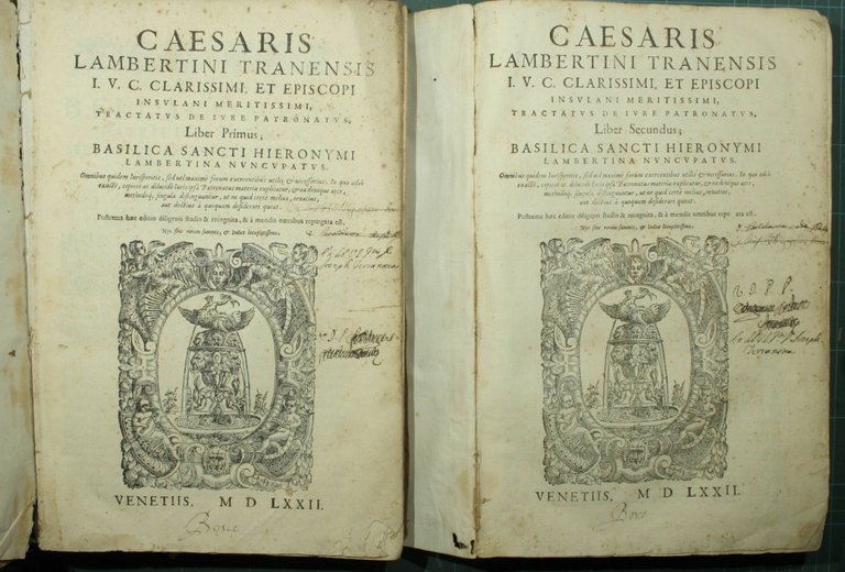 Caesaris Lambertini Tranensis I. V. C. Clarissimi et Episcopi insulani …