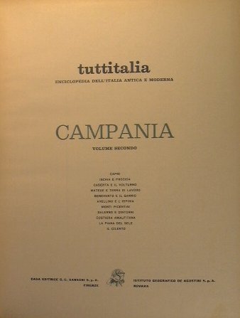 Campania. Enciclopedia dell'Italia Antica e Moderna.tuttitalia | Immagine Gallery 2