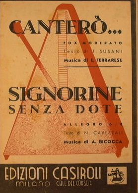 Canterò ( fox moderato ) - Signorine senza dote ( …