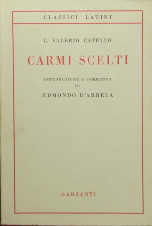 Carmi scelti