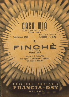 Casa mia ( the homing waltz ) ( valzer lento …