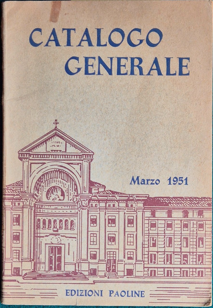 Catalogo generale delle Edizioni Paoline