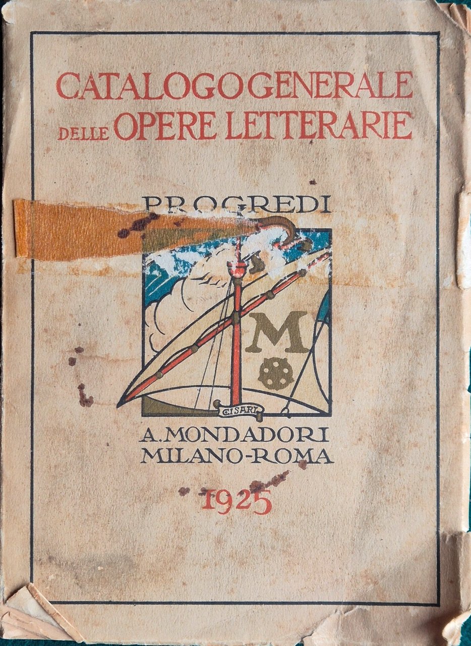 Catalogo generale delle opere letterarie - 1925 | Immagine principale