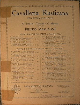 Cavalleria Rusticana