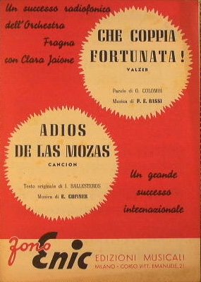 Che coppia fortunata ( valzer ) - Adios de las …