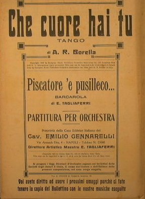 Che cuore hai tu ( tango ) - Piscatore e …