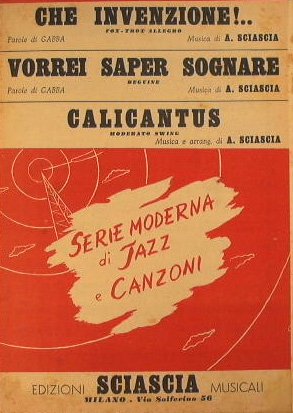 Che invenzione ( fox trot allegro ) - Vorrei saper …