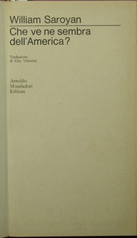 Che ve ne sembra dell'America? | Immagine Gallery 2