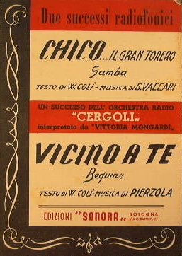 Chico il gran torero ( samba ) - Vicino a …