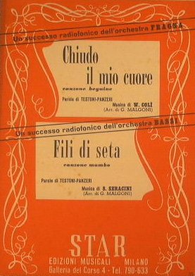 Chiudo il mio cuore ( canzone beguine ) - Fili …
