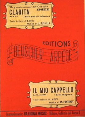 Clarita ( rumba ) - Il mio cappello ( samba …