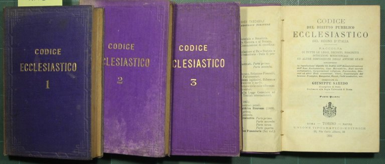 Codice del diritto pubblico ecclesiastico del Regno d'Italia