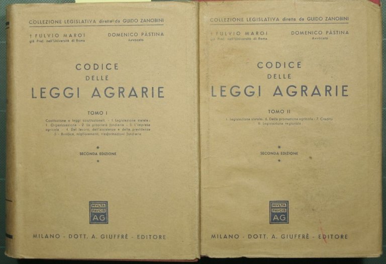 Codice delle leggi agrarie