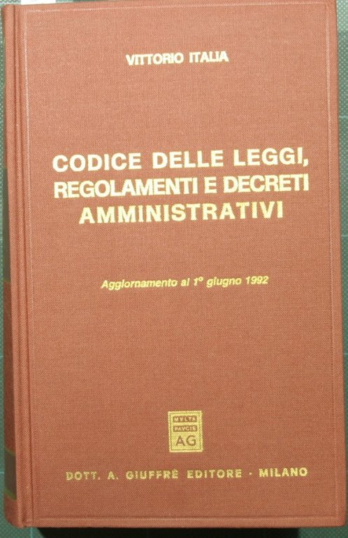 Codice delle leggi, regolamenti e decreti amministrativi | Immagine Gallery 2