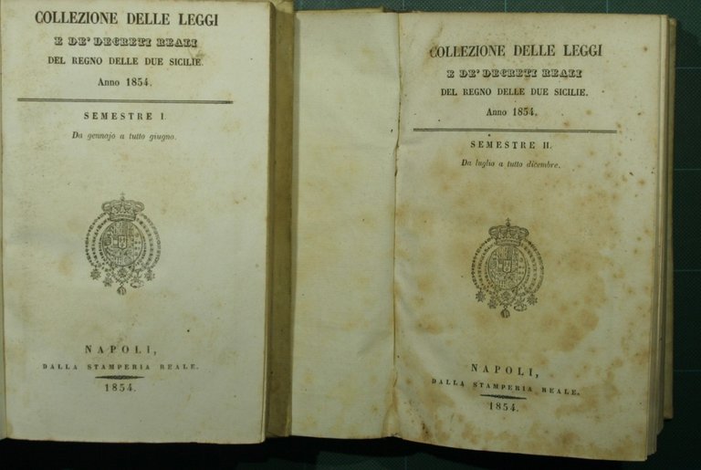 Collezione delle leggi e de' decreti reali del Regno delle …