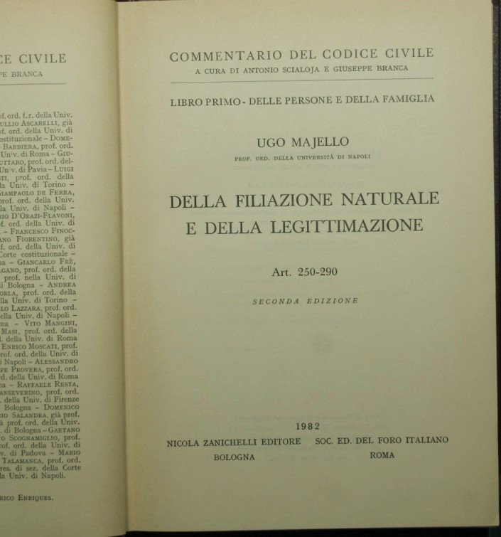 Commentario del Codice Civile - Libro primo - Delle persone …