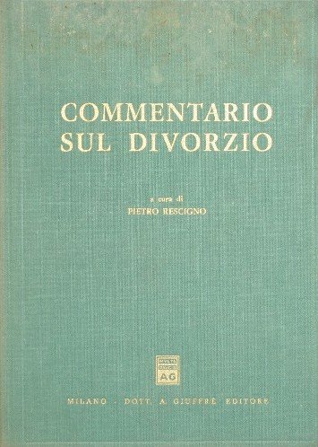 Commentario sul divorzio