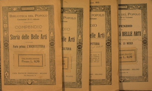 Compendio di Storia delle Belle Arti